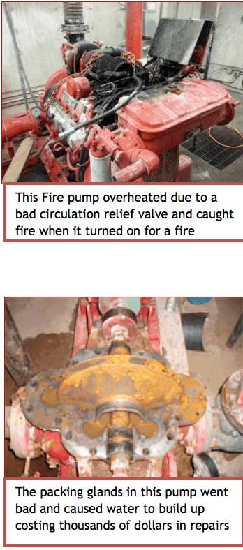 fire pump failures