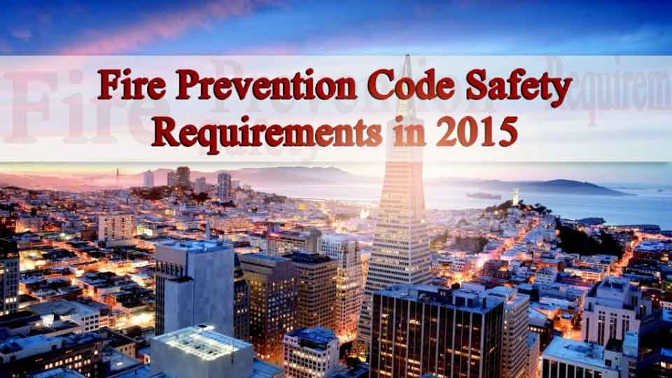 fire prevention code safety requirements image