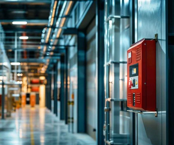properly functioning industrial fire alarm system after annual fire alarm inspection